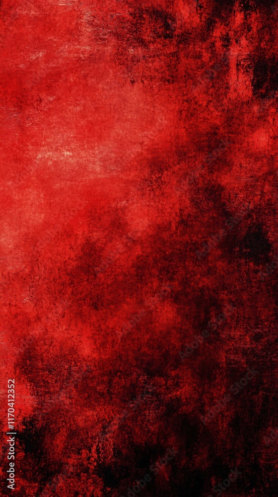 Wall mural a textured abstract background in shades of red and black, creating a dramatic and bold atmosphere.