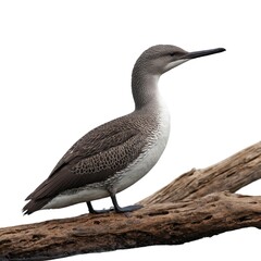 Obraz premium Red-throated Diver isolated on white background