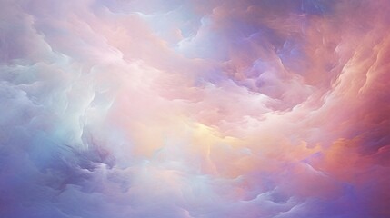 Obraz premium Dreamlike Abstract Background with Swirling Colors and Ethereal Atmosphere