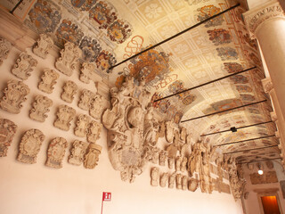 Italia, Veneto, la città di Padova, palazzo Bo.