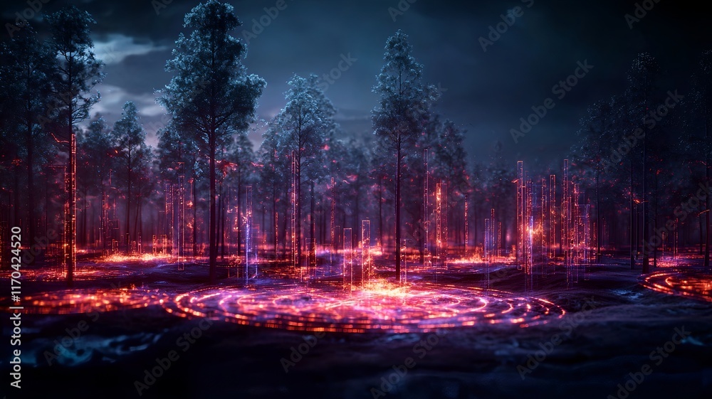 Poster a quantum computing driven virtual twin simulation forecasting the spread patterns of forest fires u