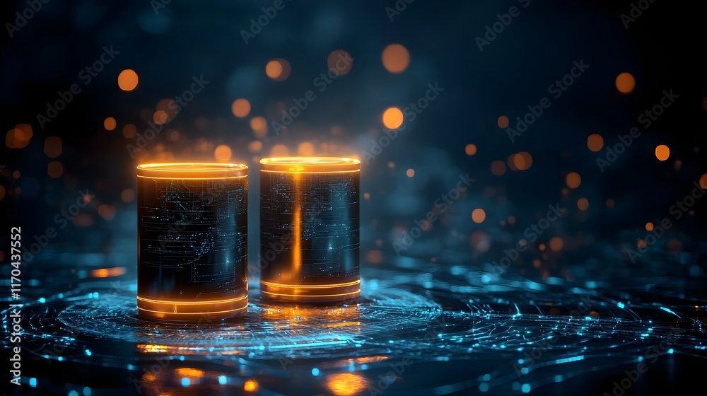 Poster quantum computing system optimizing irrigation for smart farming with glowing water flow patterns an
