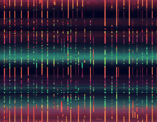 pixel pattern of a digital glitch, abstract background
