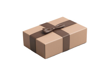 Package cardboard box isolated on white background