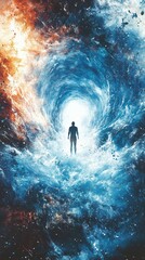 Fototapeta premium The Eye of the Storm, Specific Phobias