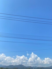 Sky and cloud of Thailand
