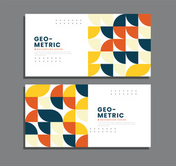 Geometry minimalist artwork with simple shape for card, banner, cover. Scandinavian style design.
