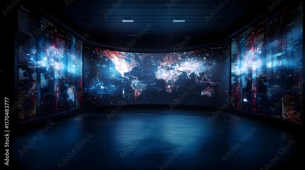 Poster an immersive quantum computing environment analyzing global data streams with predictive analytics v