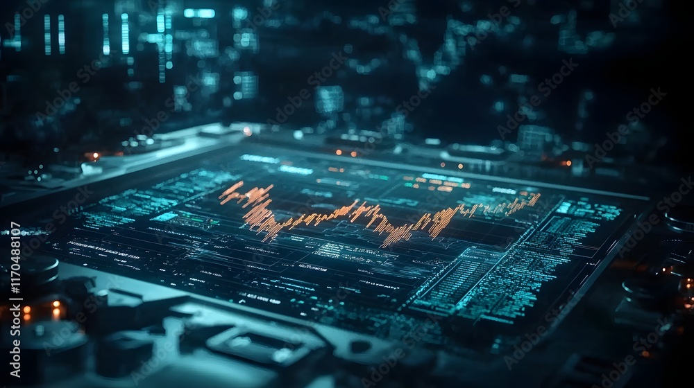 Poster quantum technology revolutionizing real time market analytics with immersive 3d data visualizations 