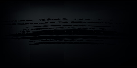 yellow spots, splashes and dotted paint marks on black background. grunge texture of old background, vector illustration.