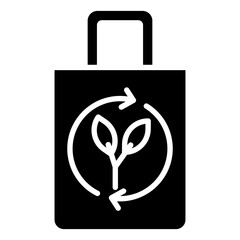 Eco Tote Bag Icon