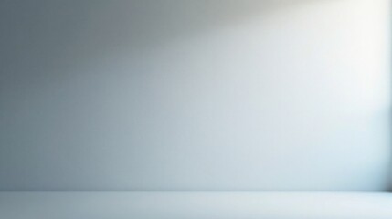 Simple Light Blue Wall and Floor Background for Design Projects