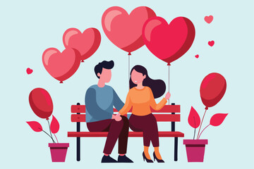 A couple sitting on a wooden bench.