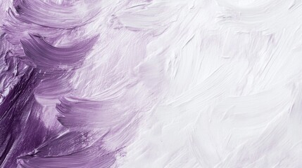 Fototapeta premium Abstract pencil strokes create a harmonious blend of purple and white in a textured composition