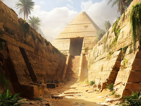 Archaeological excavations. Forgotten Ancient Aztec City. History of the Mayans, Incas, Aztecs.