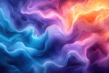 Obraz premium Colorful abstract smoke or cloud background.