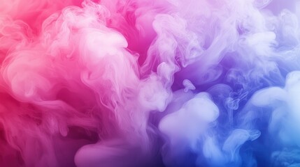 Fototapeta premium Abstract Swirling Pink Blue and White Smoke