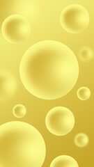 Water drops on gradient background bubble color concept graphic for illustration