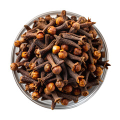 Cloves isolated on transparent background