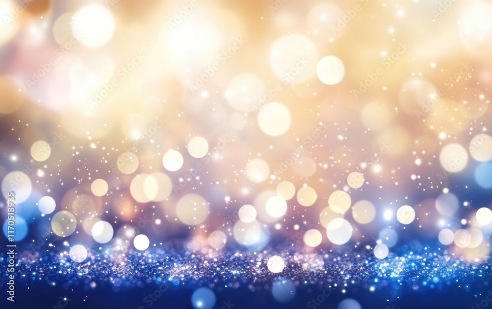 Poster a mesmerizing background filled with shimmering bokeh lights, creating a magical atmosphere for any 