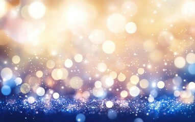 A mesmerizing background filled with shimmering bokeh lights, creating a magical atmosphere for any design project.