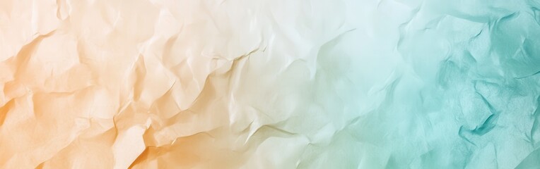 Pastel mint and amber texture blending together in a visually captivating design