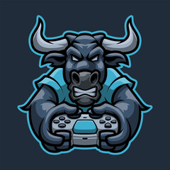 Buffalo Animal Mascot Vector Illustration is perfect for your brand business