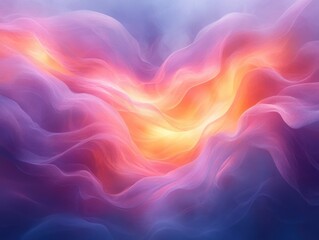 Obraz premium Sparkling Aurora Flare Spectrum Background Soft Abstract Light Reflections