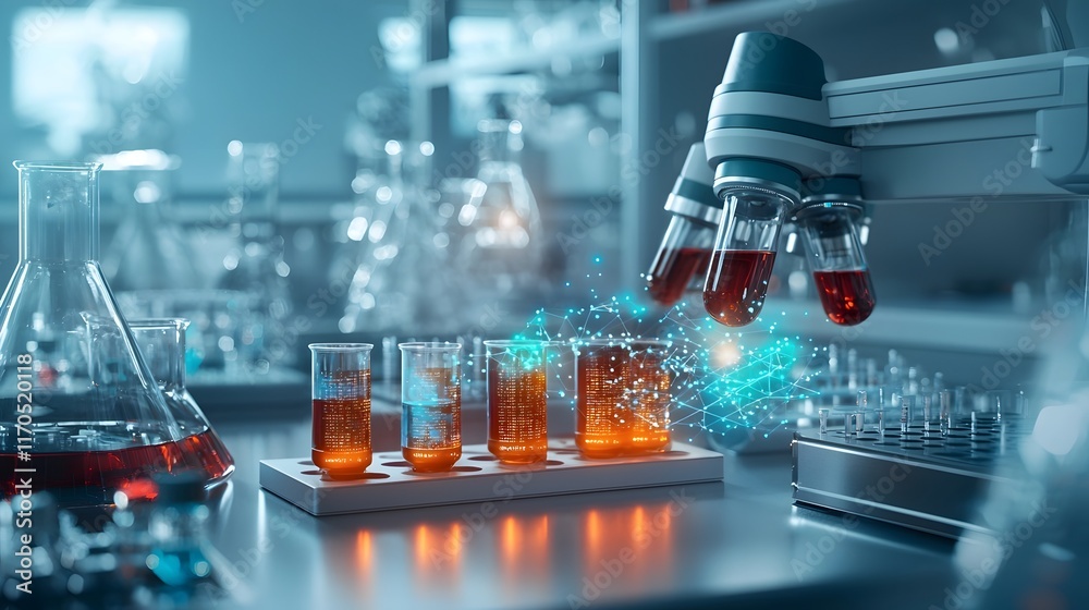 Poster an advanced virus detection system enhanced by cutting edge quantum computing technology featuring g