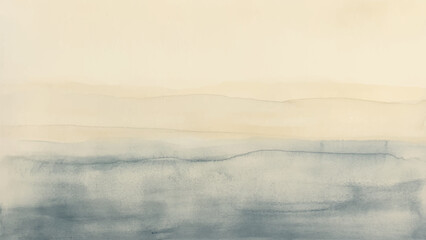 Abstract watercolor aesthetic horizontal background. Hand drawn vector splatter texture. Brush stroked painting pastel color watercolour