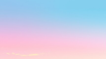 Serene gradient background transitioning from soft blue to gentle pink at sunset