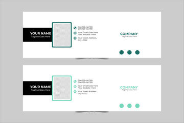 Clean Minimalist Email Signature Design.