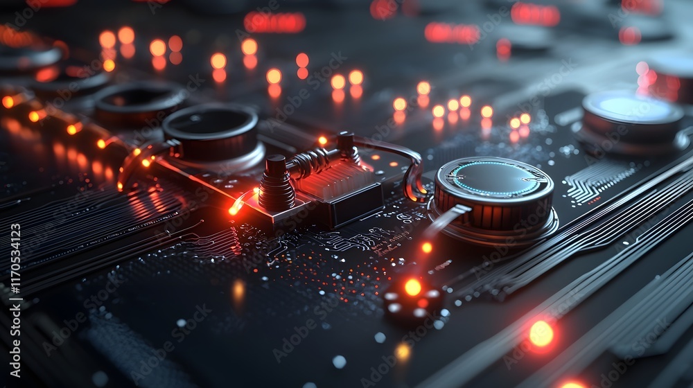 Poster Quantum Computing Visualizing Biofeedback Mechanisms for Prosthetic Devices with Glowing Sensors and Interactive Interfaces
