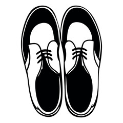 Shoe silhouette vector line art uses simple, clean lines to depict the basic shape of footwear. It’s widely used in branding, design, and advertising due to its versatility, scalability, and minimalis