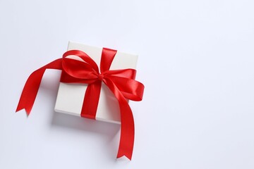 Gift box on white background