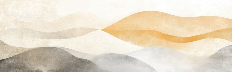 Captivating minimalist backdrop featuring soft pencil strokes in harmonious waves of color