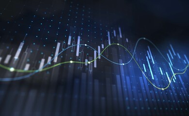 Dynamic Data Visualization with Market Trends and Analytics.