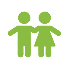 Minimalist Children Holding Hands Vector Design for Branding.