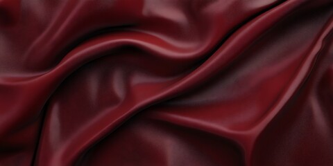 Obraz premium Close-Up of Luxurious Red Leather Texture with Natural Grain and Folds