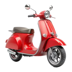 Fototapete Rund scooter © MOHAMMAD ALI