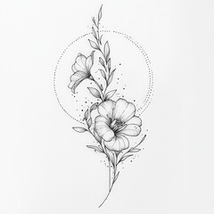 flower, floral, vector, design, nature, leaf, plant, pattern, illustration, art, summer, spring, decoration, flowers, pink, wedding, butterfly, ornament, vintage, frame, blossom, card, swirl, border, 