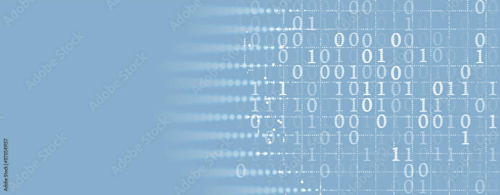 Poster futuristic background. big data visualization. cyber concept