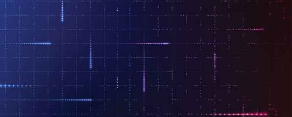 Futuristic background. Big data visualization. Cyber concept