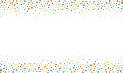 falling dots border confetti dotted background  wallpaper