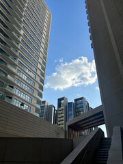Building in Reem Island during the day