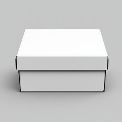 food box mockup blank