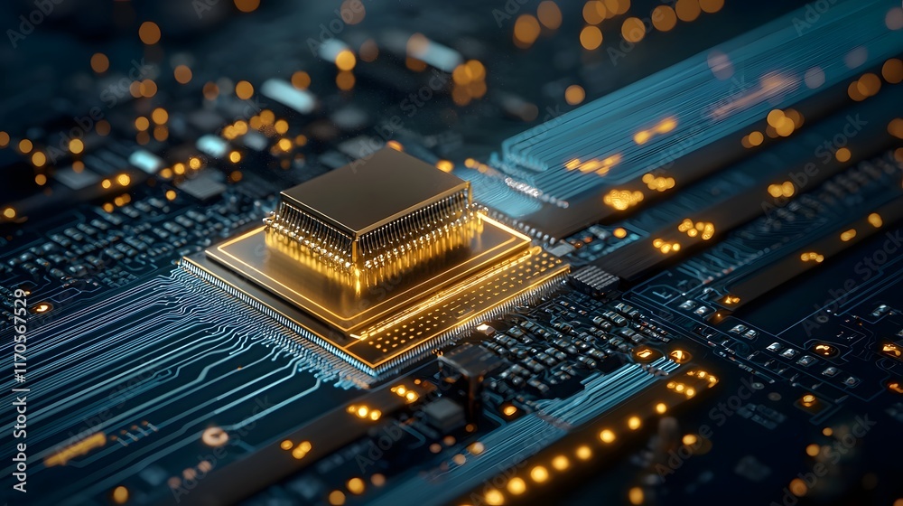 Poster quantum computing simulation visualizing the application of fourier transform in signal processing s