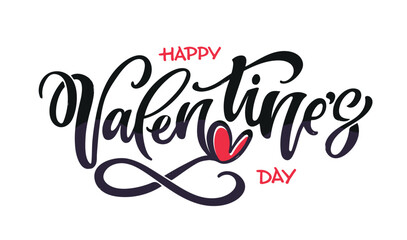 Trendy hand drawn doodle lettering quote about love and Valentine's day. Lettering for t-shirt design, mug print, bag print, clothes fashion. 100% hand drawn vector image.