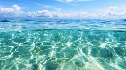 clear water light reflections gentle waves