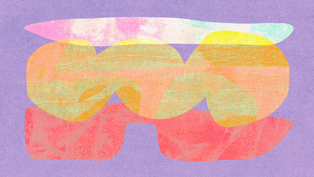 Colorful textures design background